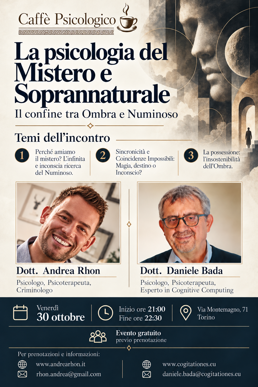 La psicologia del Mistero e Soprannaturale